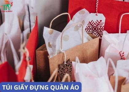 Đơn vị thiết kế in túi giấy đựng quần áo sang chảnh giá rẻ tại TPHCM