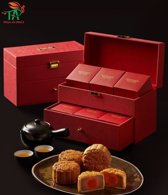 Hộp Bánh Trung Thu Đa Tầng