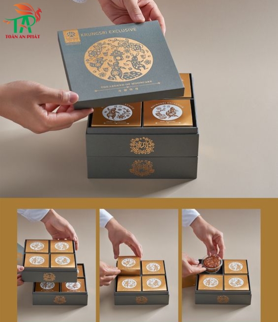 Hộp Bánh Trung Thu Âm Dương